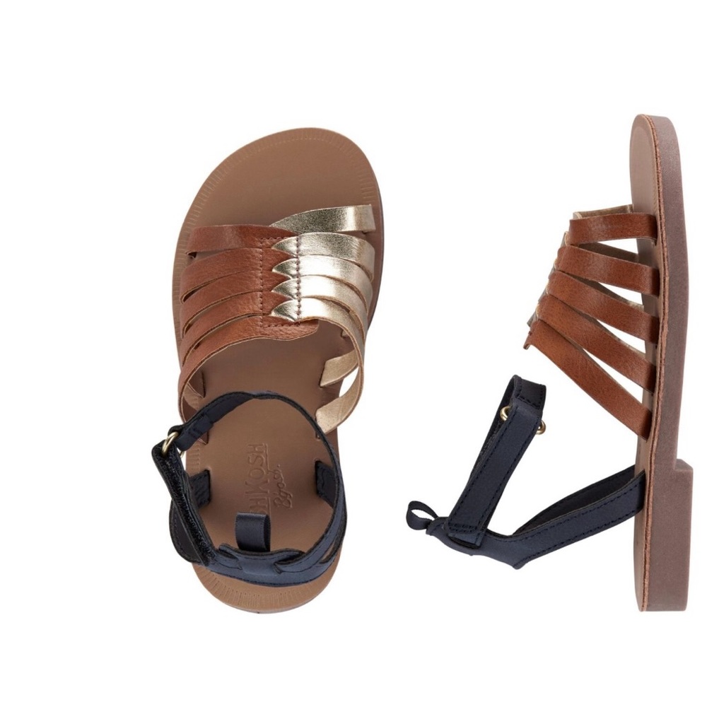 NWOT OshKosh B'gosh Cassia Toddler Girls' Sandals Size:5